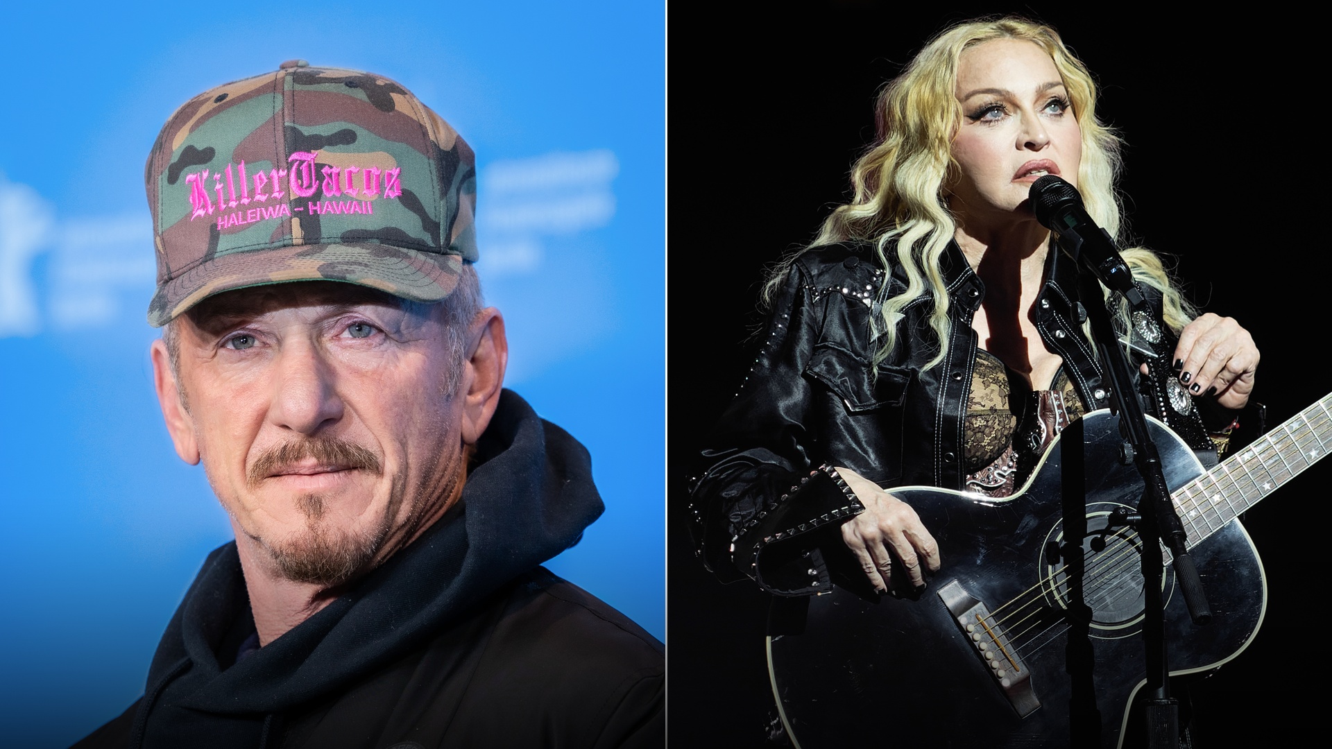 Sean Penn and Madonna