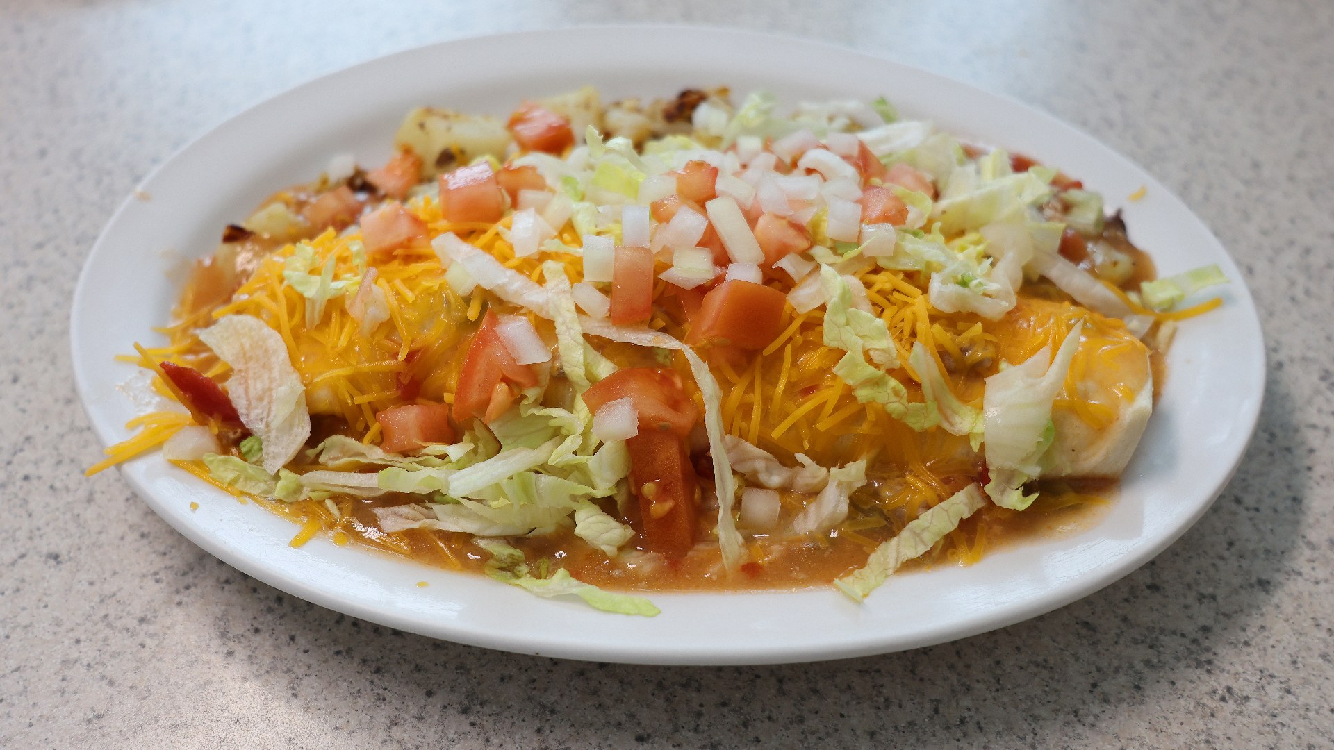 16. Crispy Refried Bean Burrito