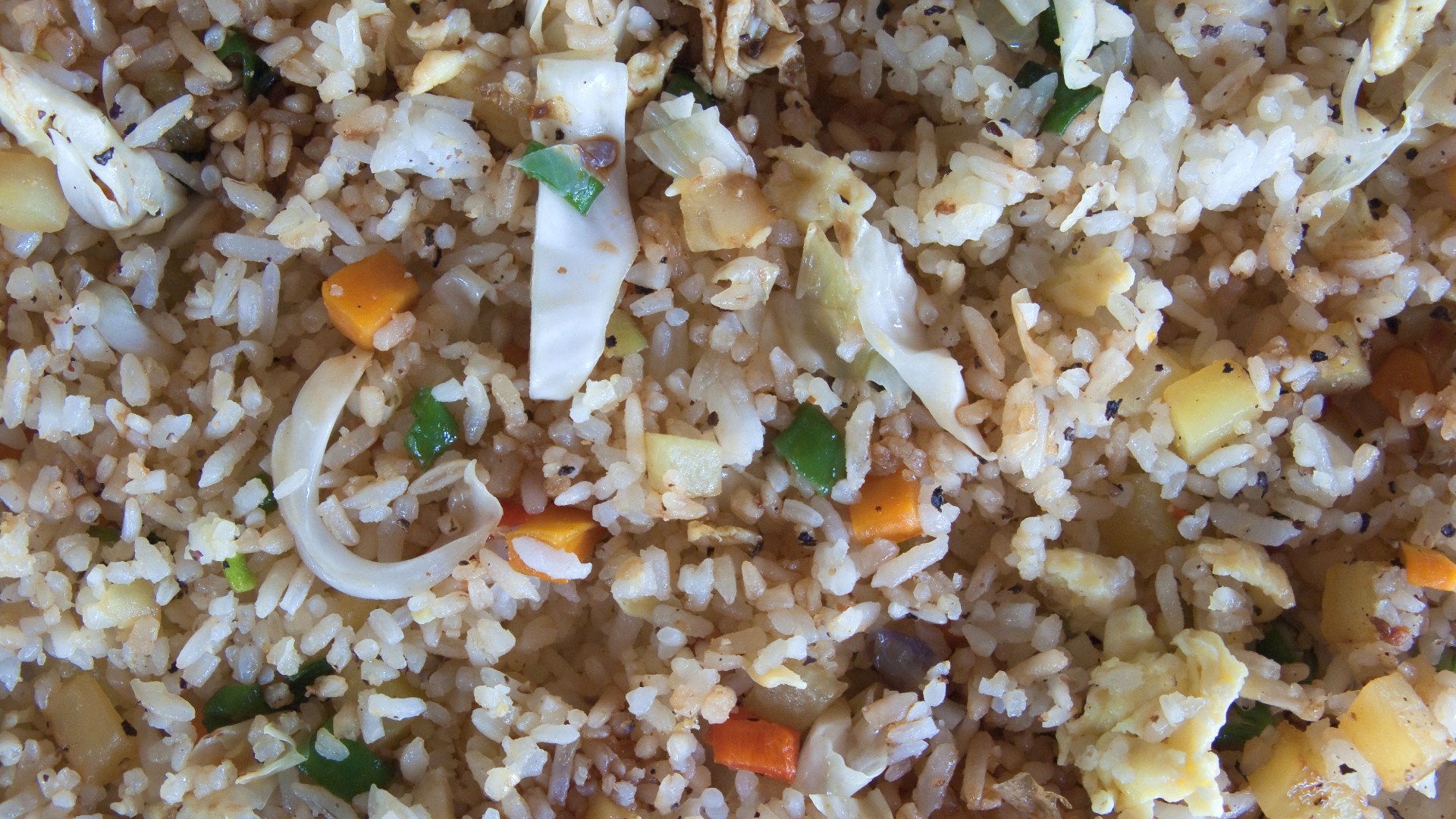 2. Crispy Egg Fried Rice