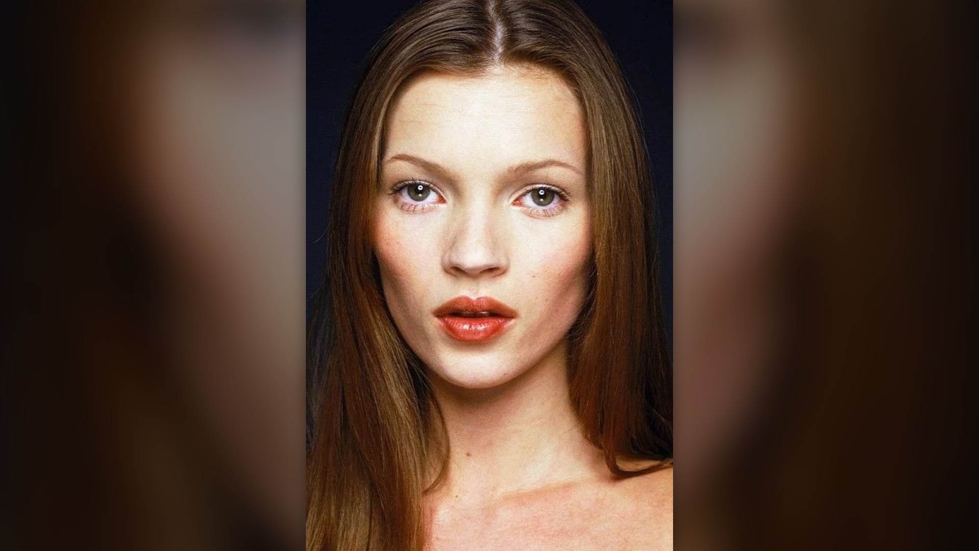 British supermodel Kate Moss photographed by Walterlan Papetti.