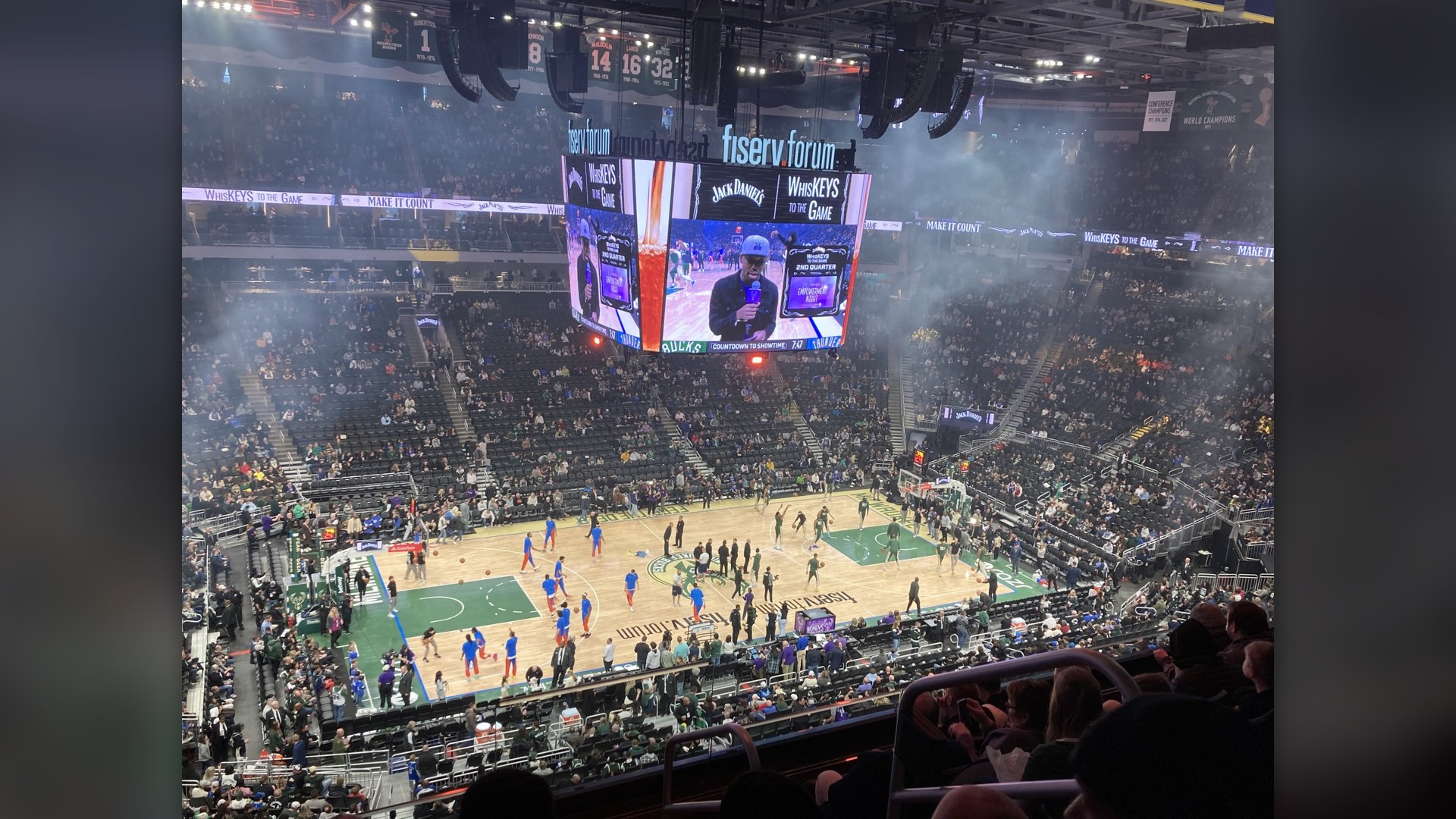 15. Fans Stand Until The Thunder Score Their First Basket Every Game