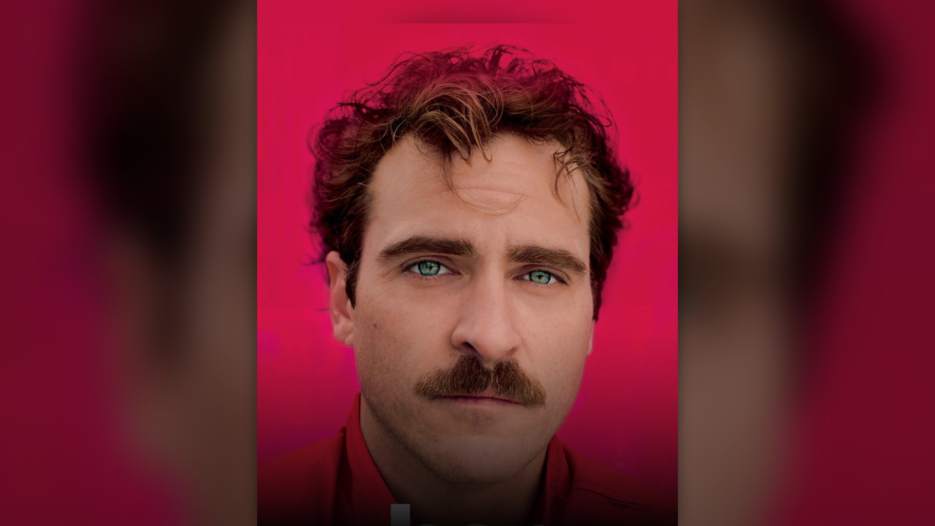 Joaquin Phoenix walking through sunlit city streets listening to his AI earbud in Her.