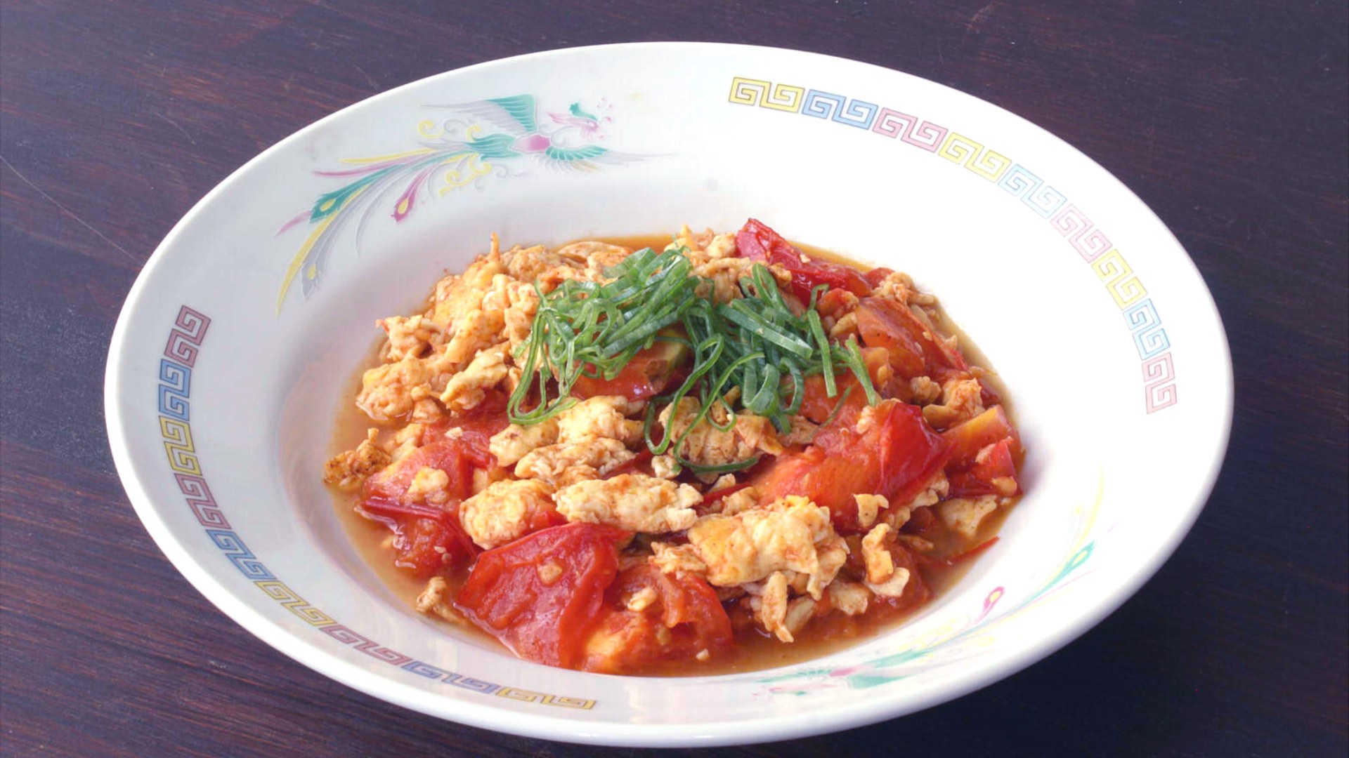 9. Tomato Egg Scramble