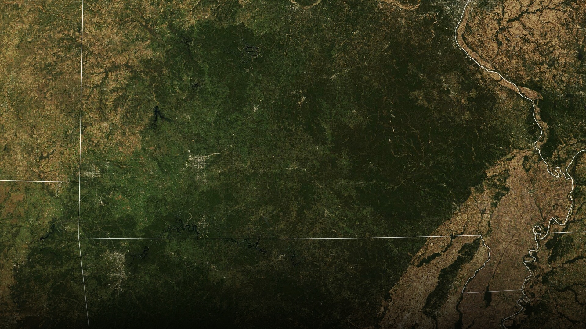 Scenic view of Arkansas representing retirement affordability.