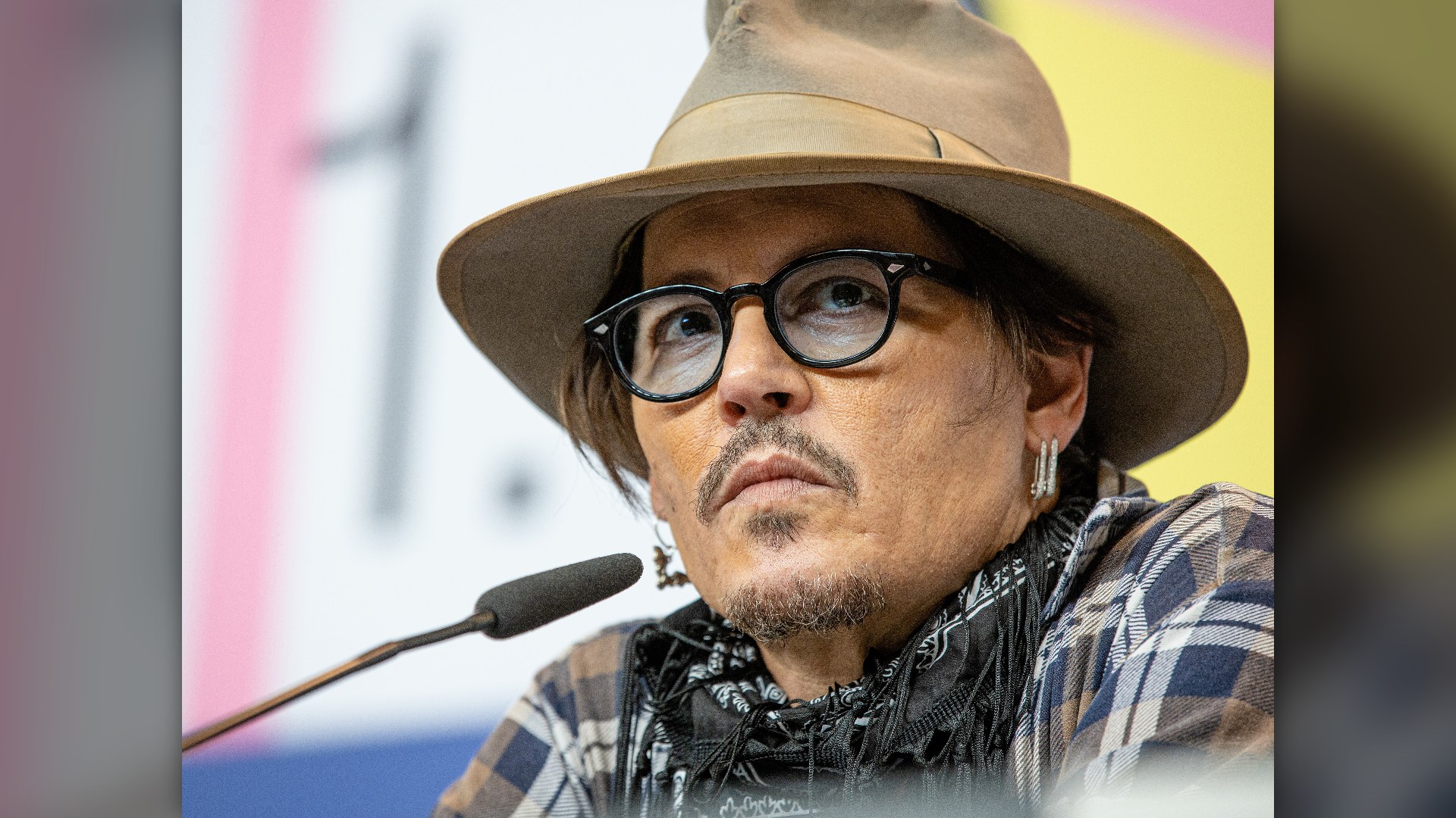 Actor Johnny Depp at the Berlinale 2020 film festival