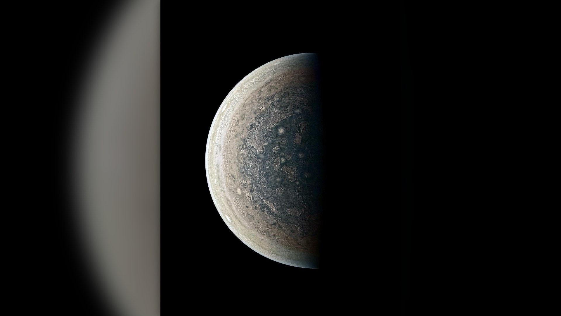 8. Jupiter's Jovian Cloud Swirls