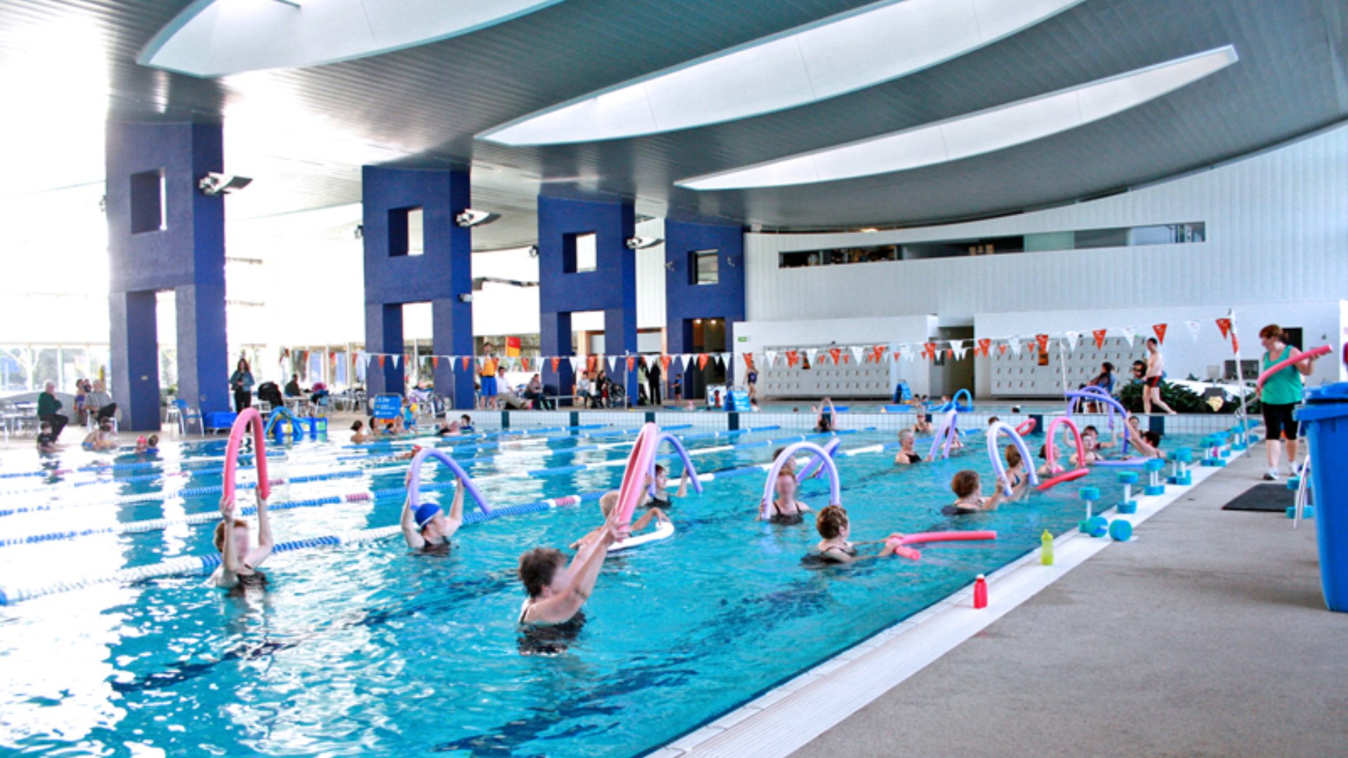 3. Water Aerobics -- 90 Percent Less Joint Stress Than Land Exercise
