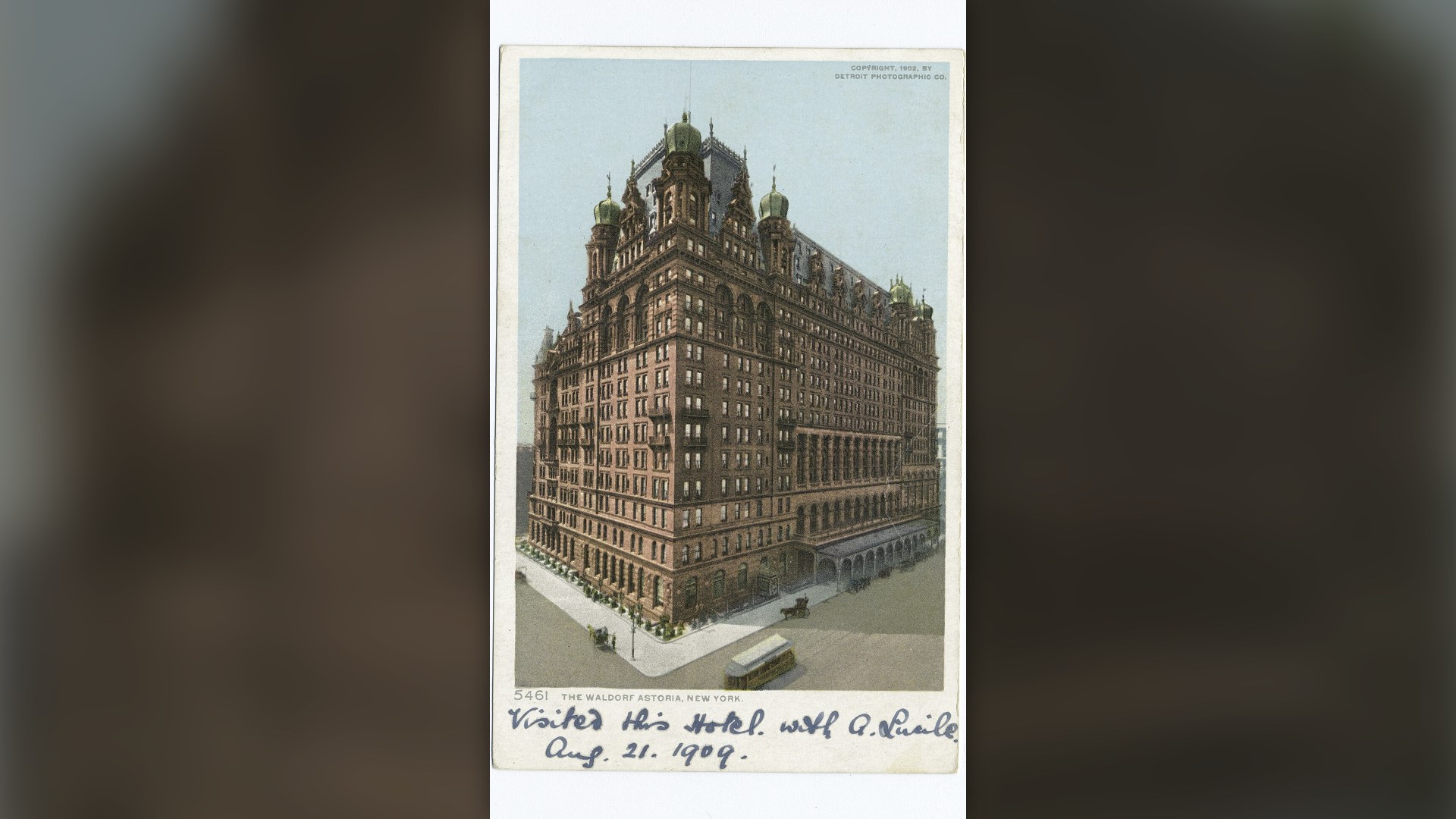 4. Original Waldorf-Astoria Hotel