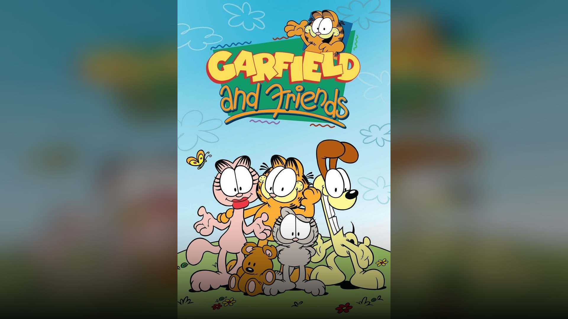 Original animation artwork for Garfield and Friends celebrating iconic cartoon history.