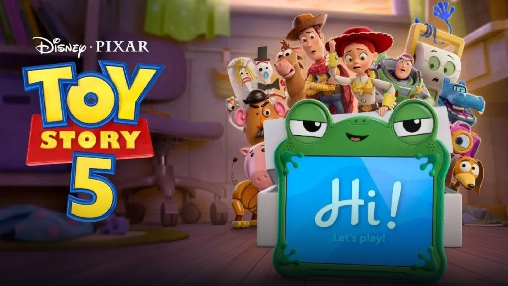Film scene backdrop from 3. Toy Story (100%)