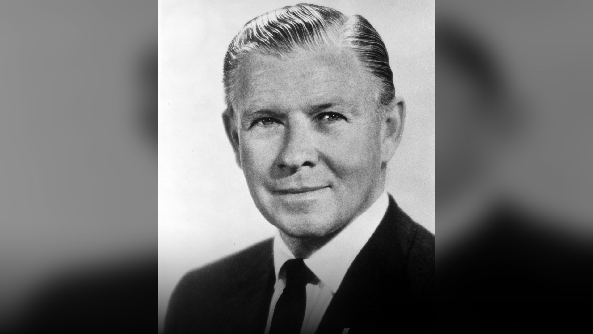 Historical portrait of George Murphy documenting their transition from cinema to public office.