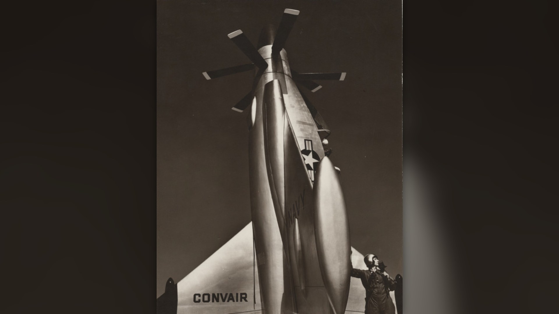 4. Convair XFY-1 Pogo Tail-Sitter