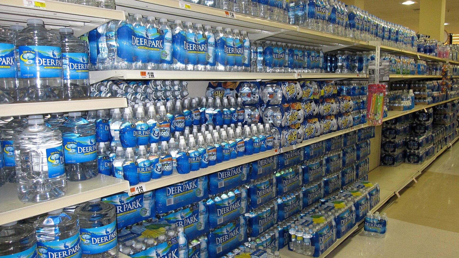 1. Single-Serve Bottled Water