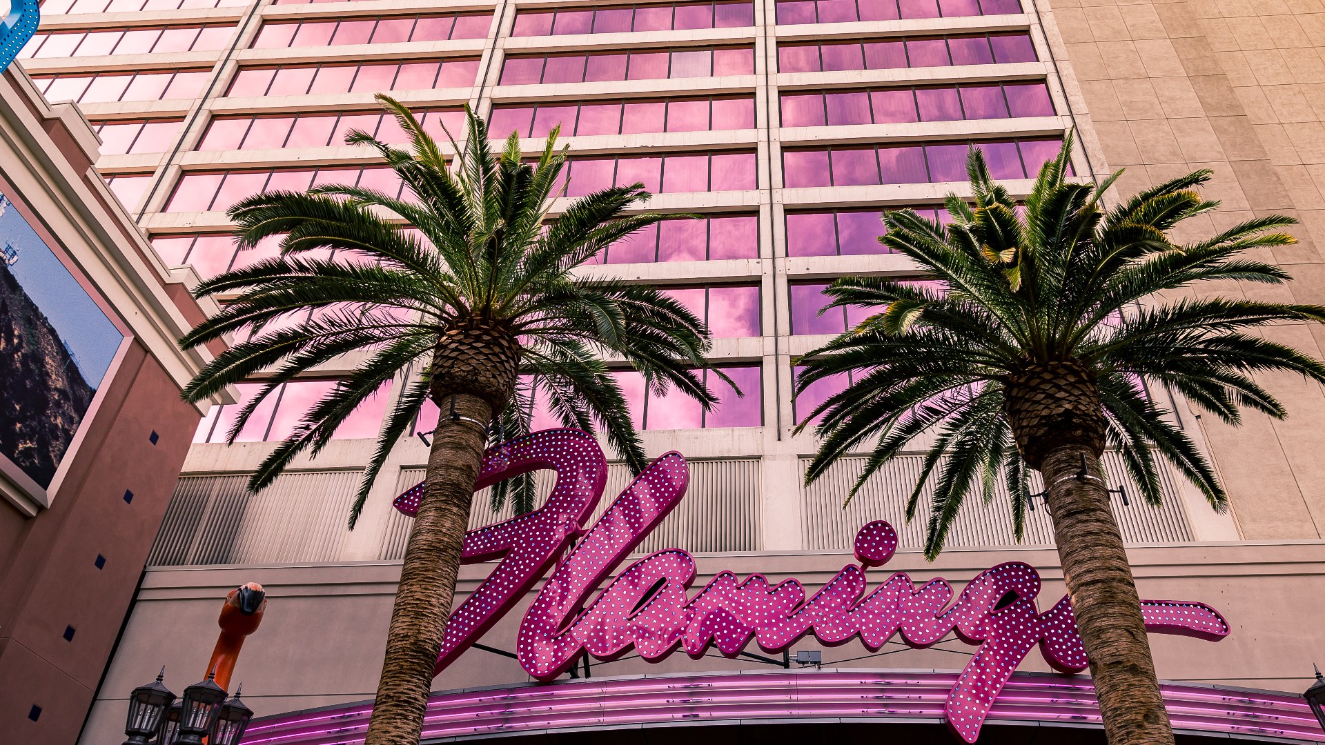 Flamingo Hotel and Casino exterior signage