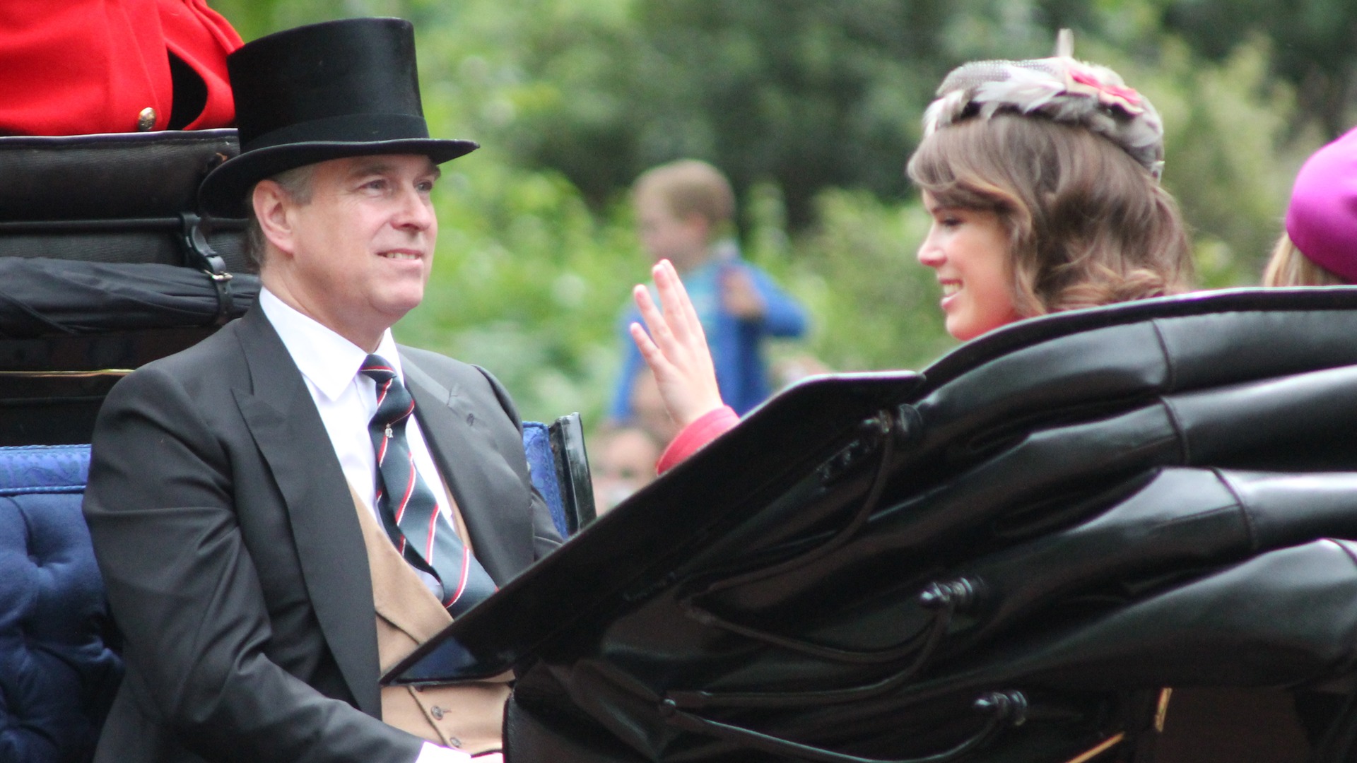 Andrew Mountbatten-Windsor at a formal ceremony