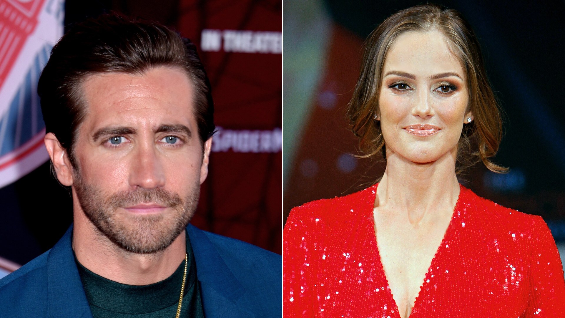 50/50 split of Jake Gyllenhaal and Minka Kelly