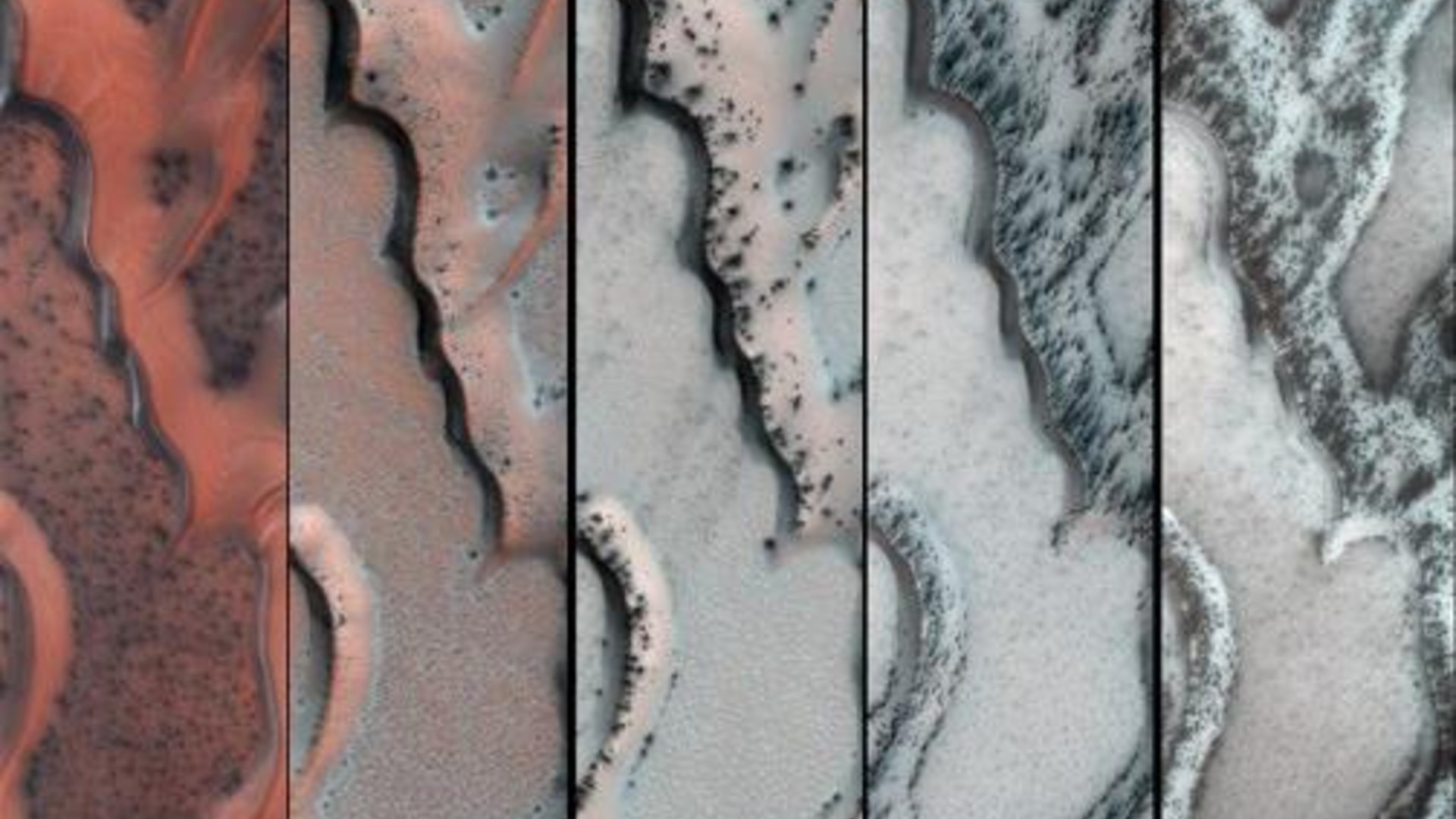 10. Mars's Proctor Crater Dunes