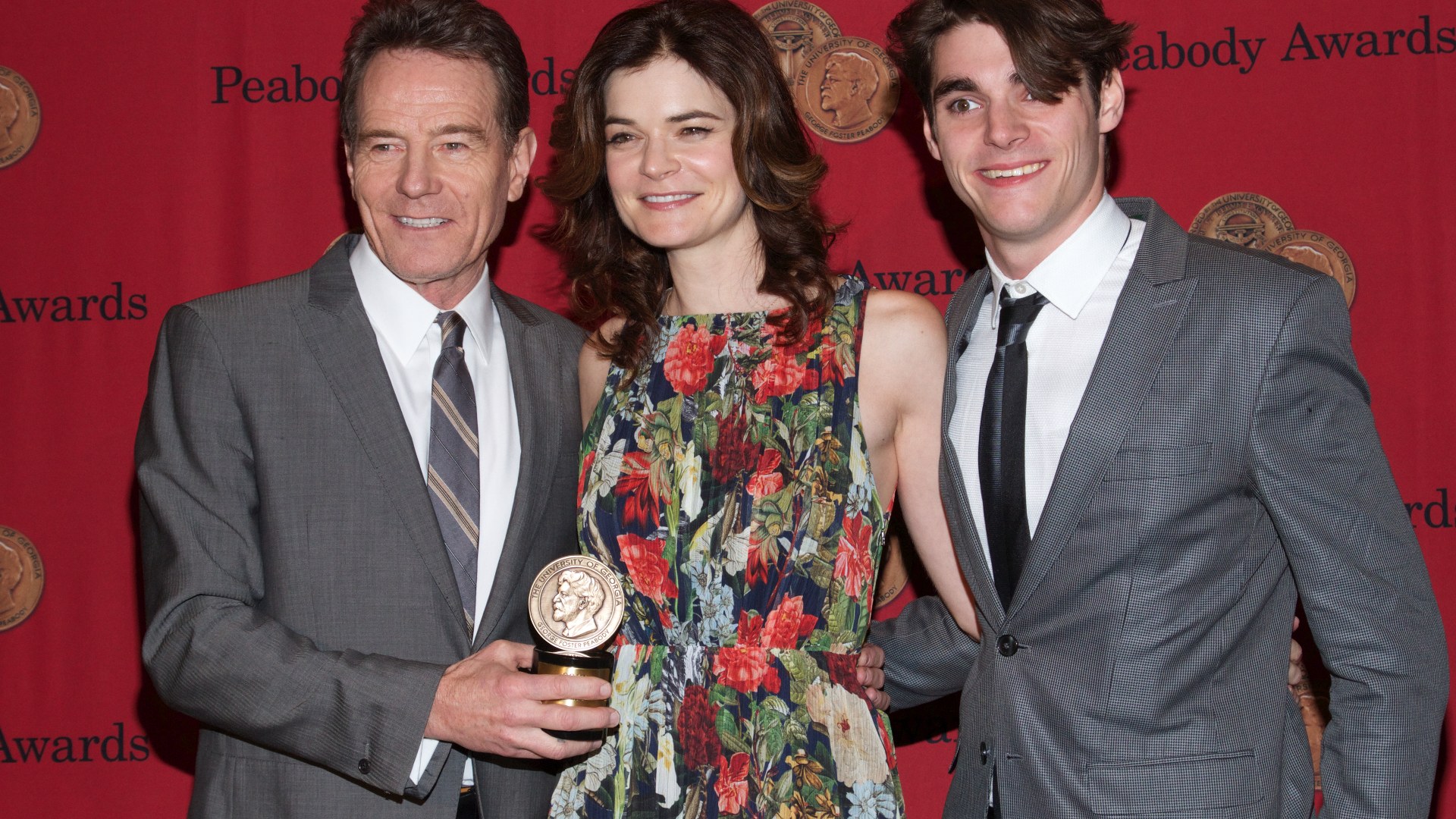 7. Celebrating With Bryan Cranston At The Peabody Gala