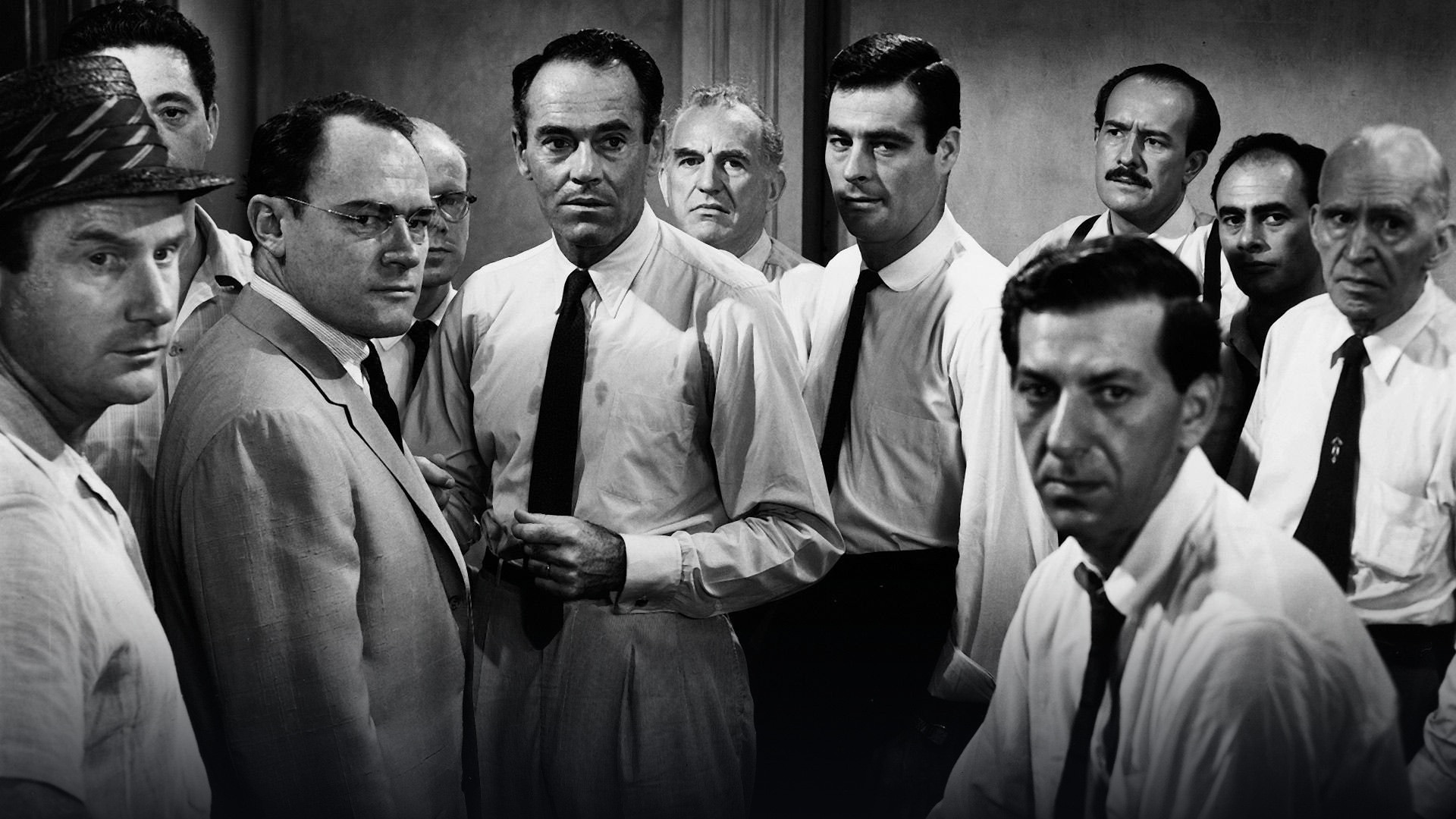 Film scene backdrop from 1. 12 Angry Men (100%)