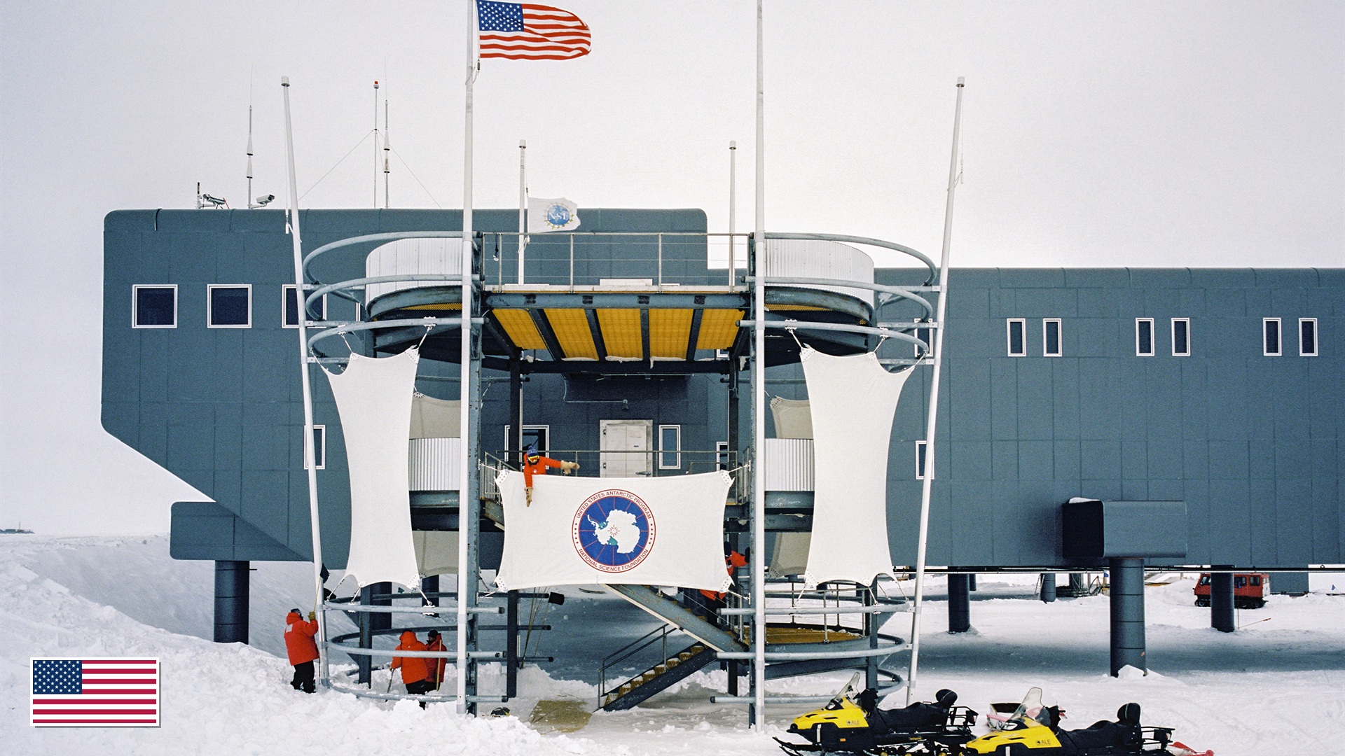 5. Amundsen-Scott South Pole Station, Antarctica (-82.8°C / -117.0°F)