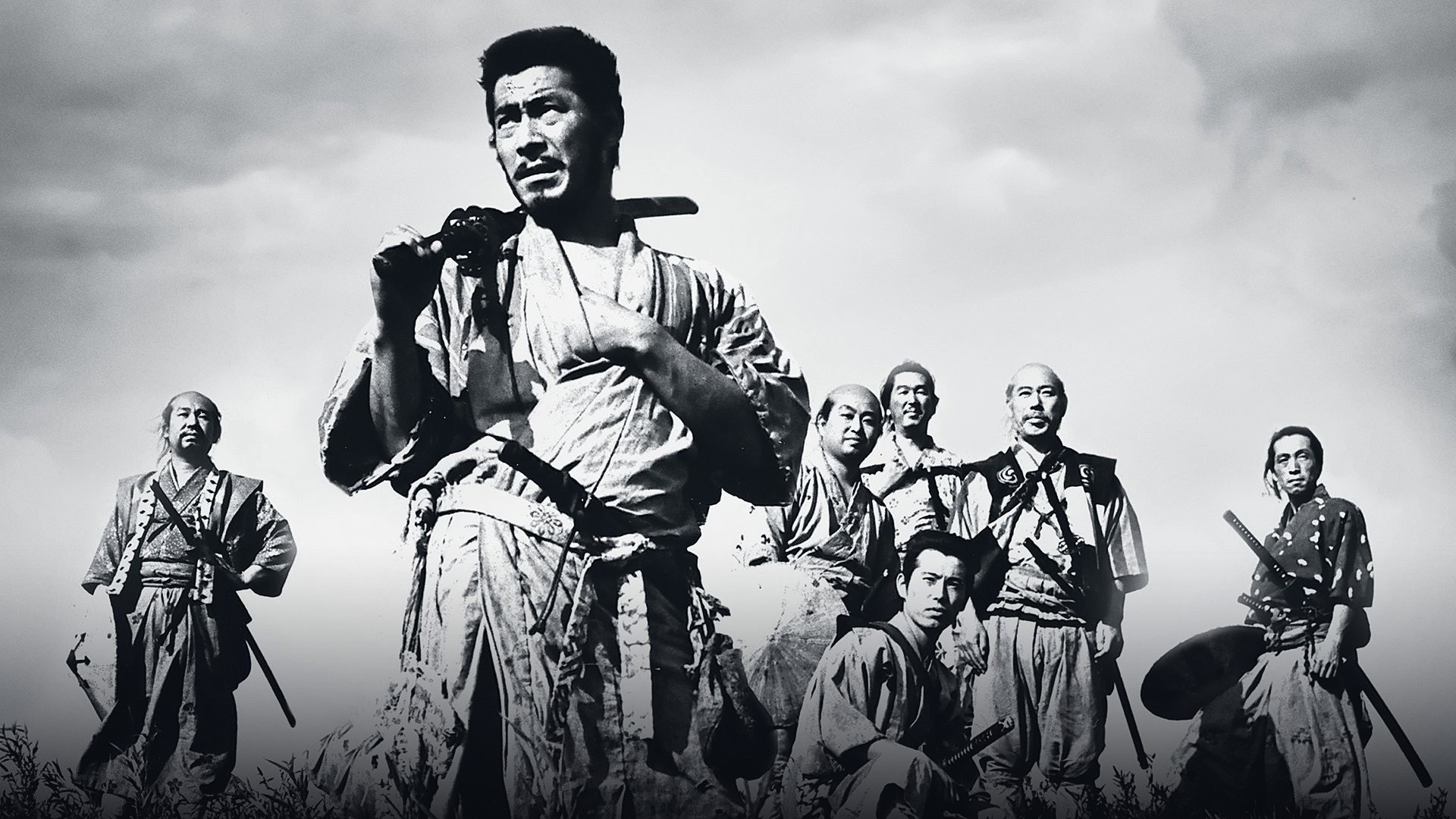 Film scene backdrop from 6. Seven Samurai (100%)