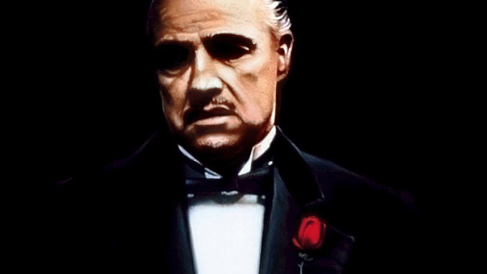 The Godfather official movie poster featuring the iconic marionette hand