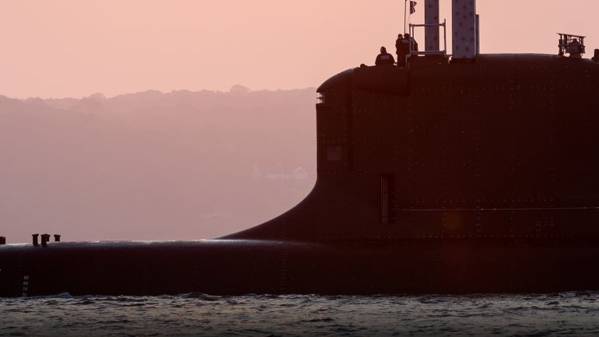 French Navy Suffren-class nuclear attack submarine Duguay-Trouin underway