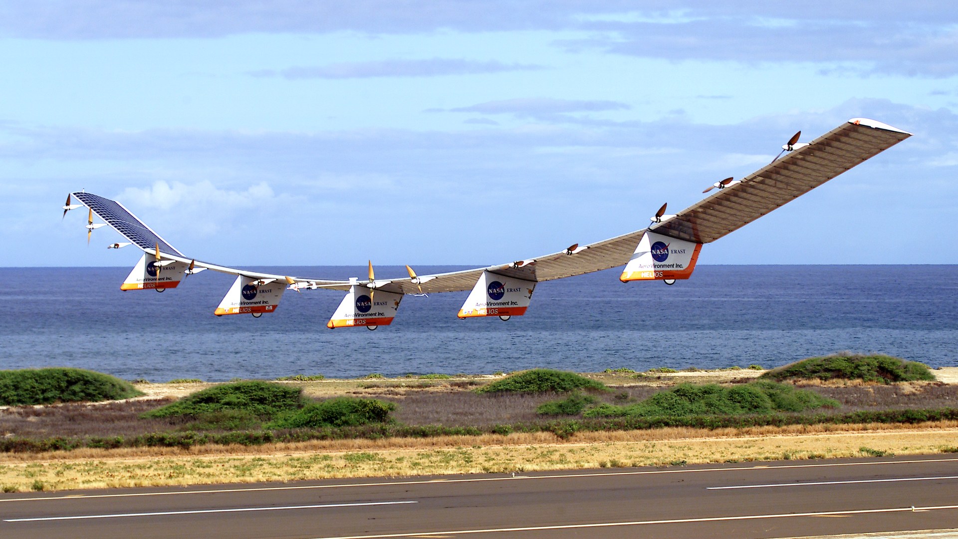 8. NASA Helios Solar Flying Wing