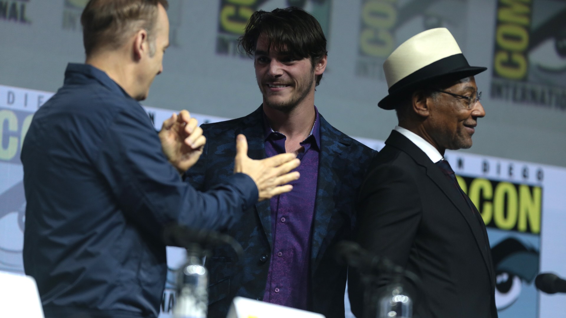 3. Seated With Bob Odenkirk And Giancarlo Esposito