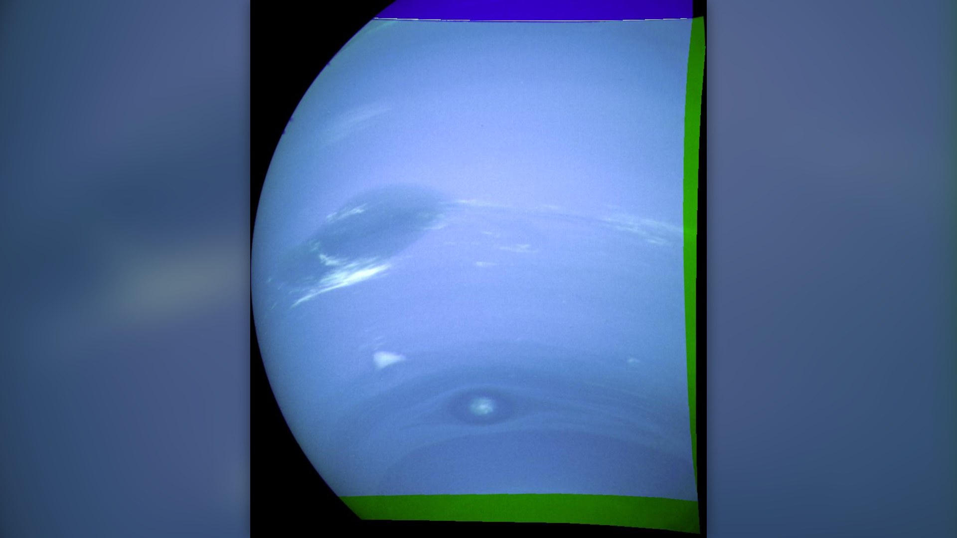 1. Neptune's Great Dark Spot