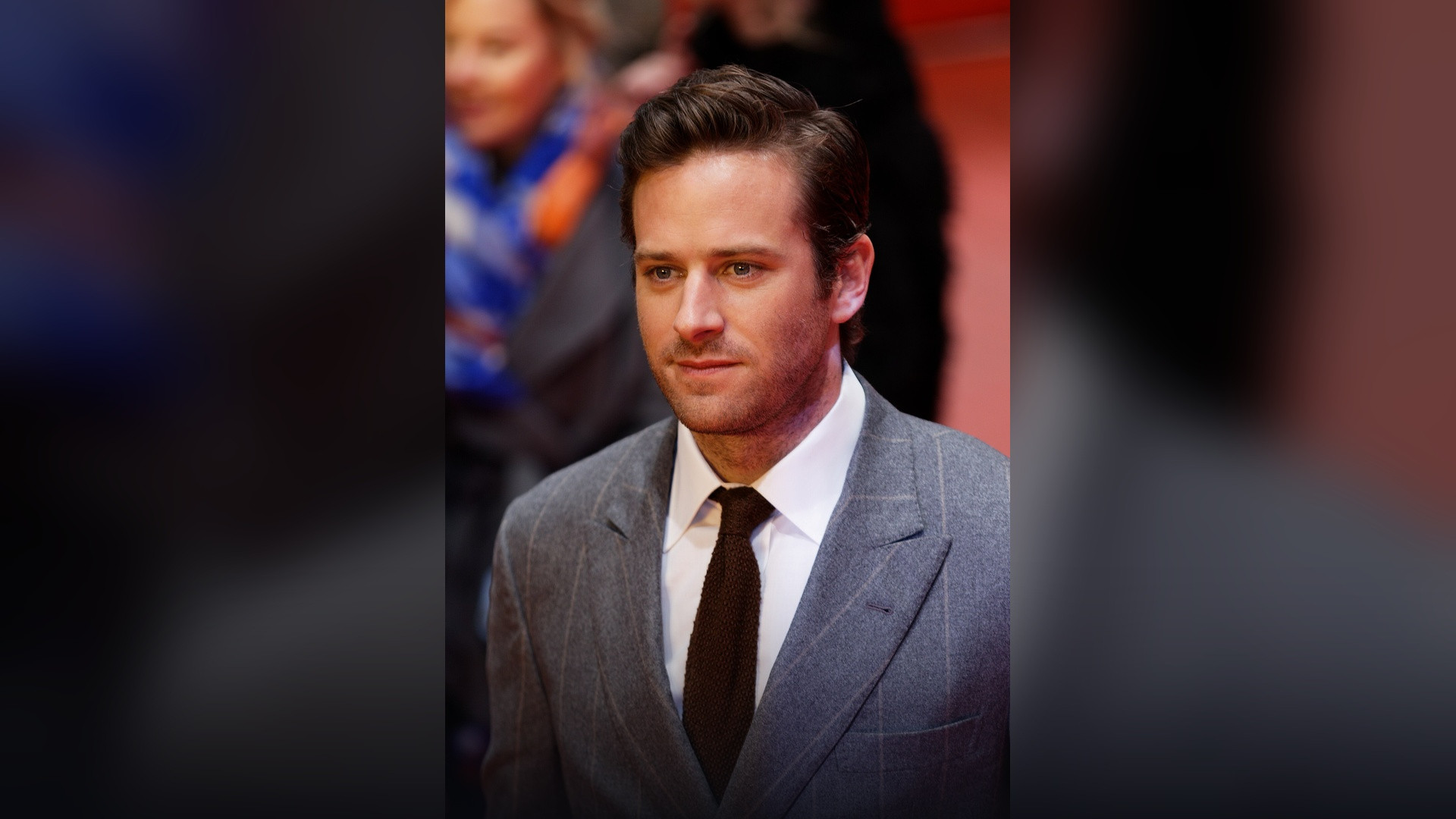 Armie Hammer at Berlinale red carpet premiere