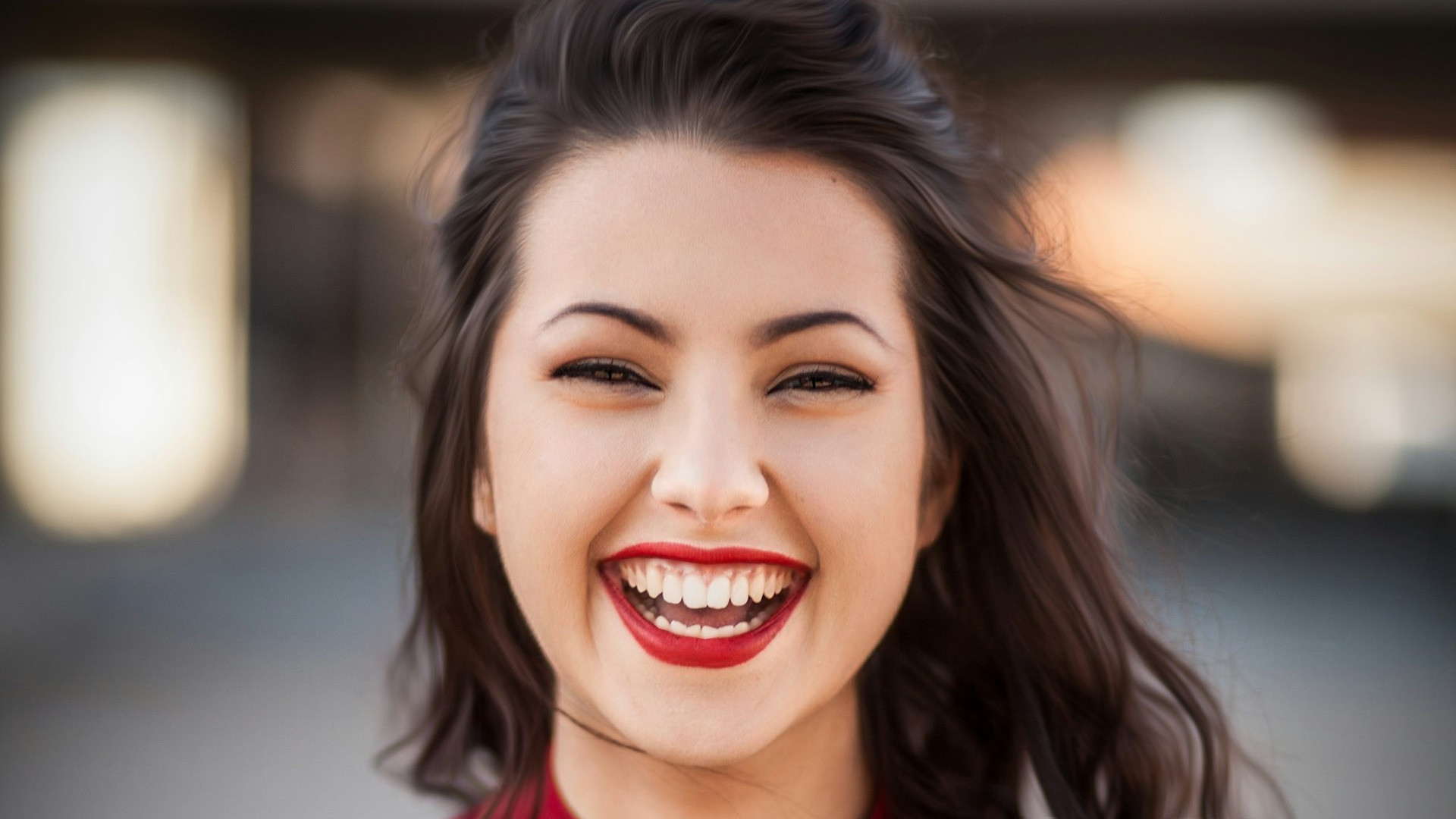 Person smirking with raised eyebrows challenging ideas across a table.