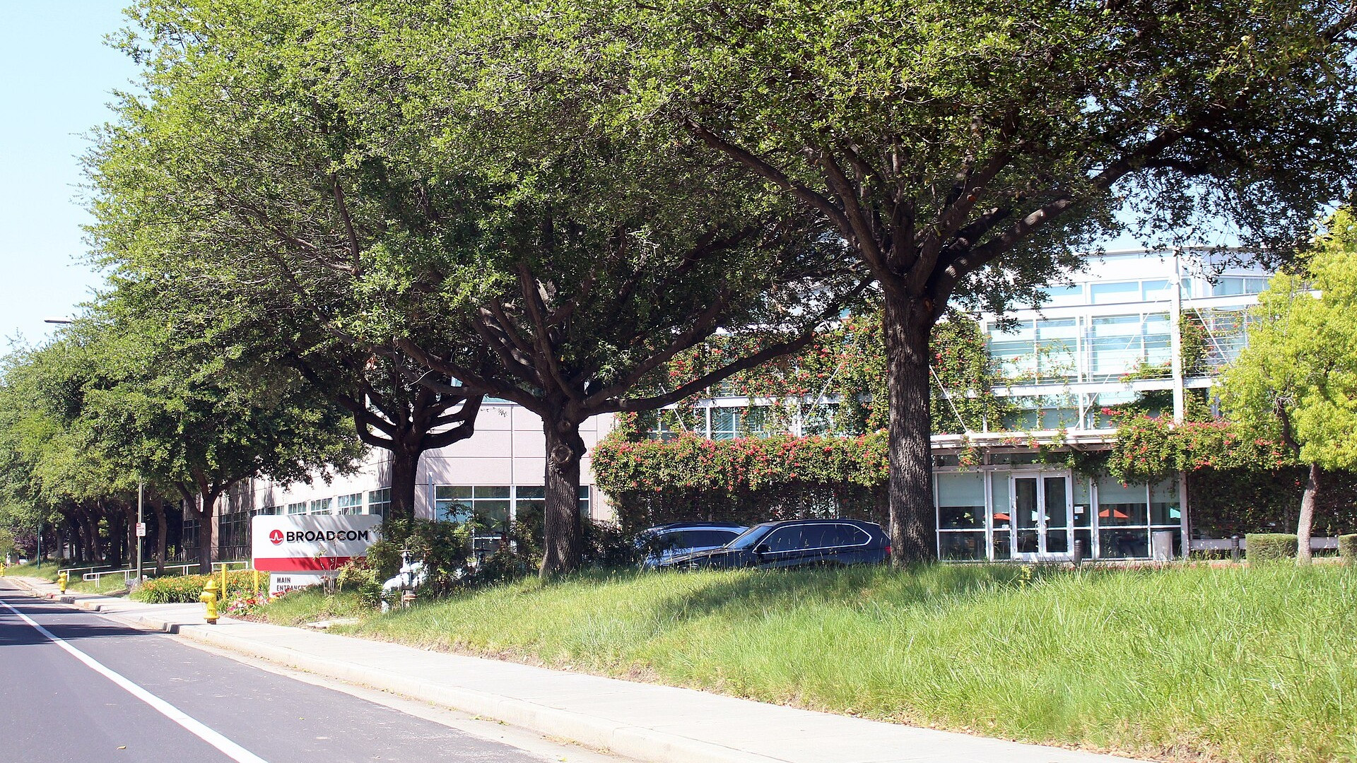 Broadcom corporate headquarters campus in San Jose, California.