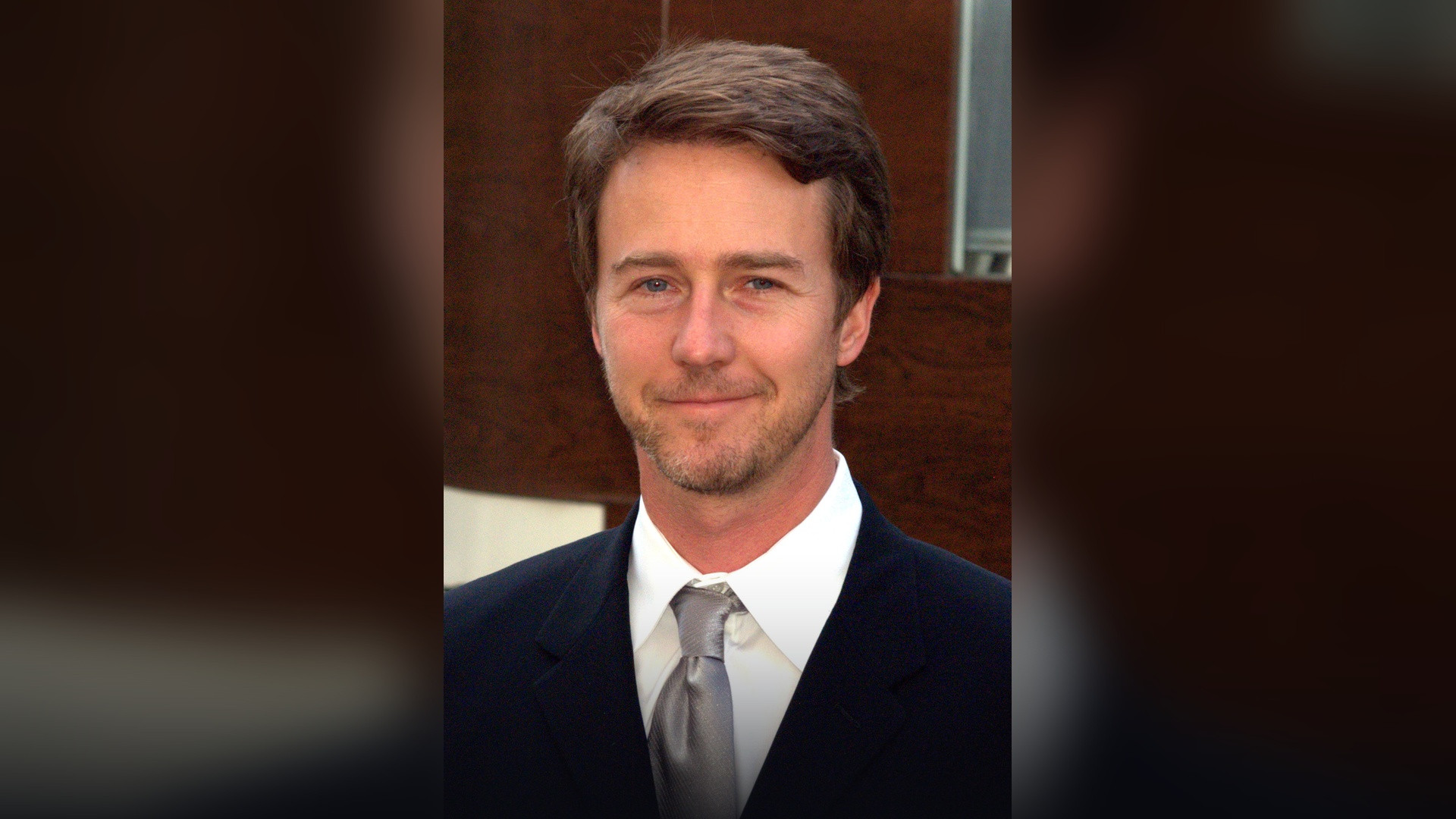 Edward Norton at Metropolitan Opera premiere