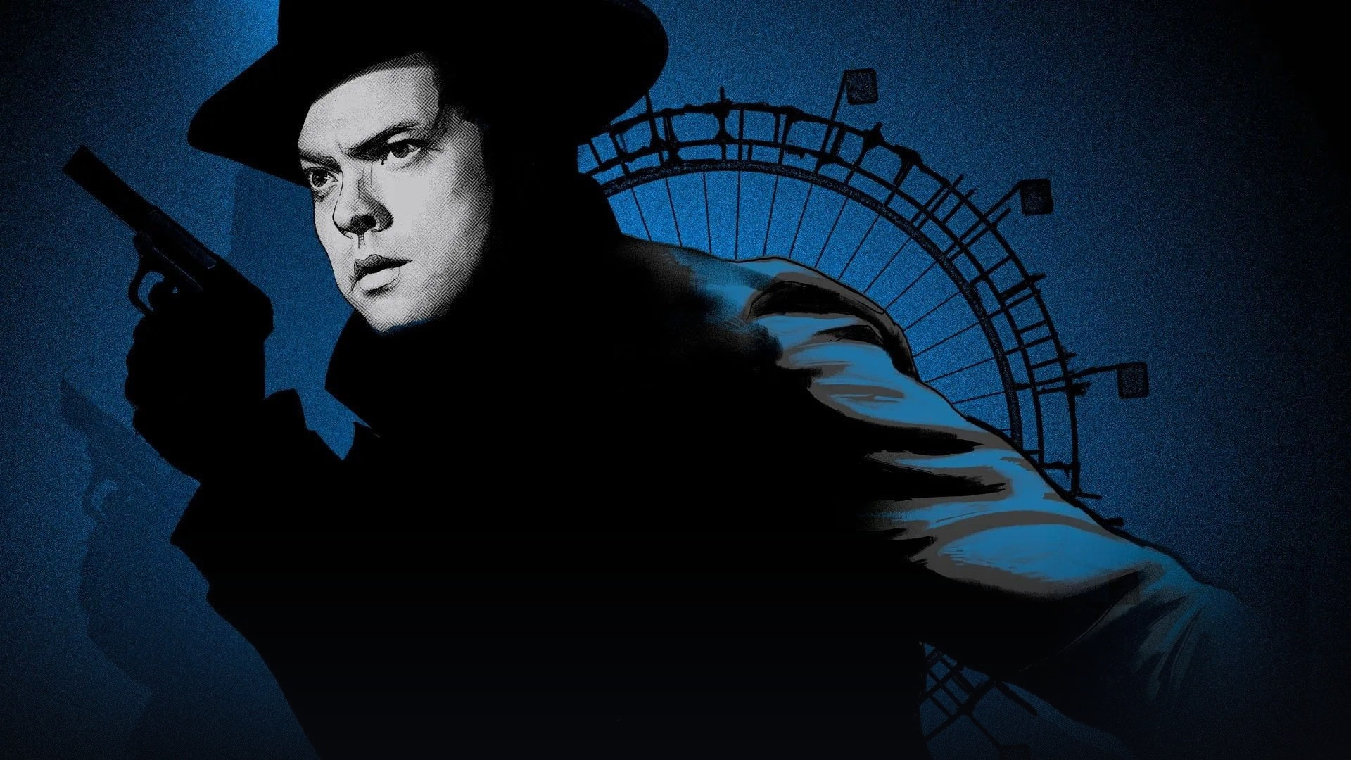 Film scene backdrop from 23. The Third Man (99%)