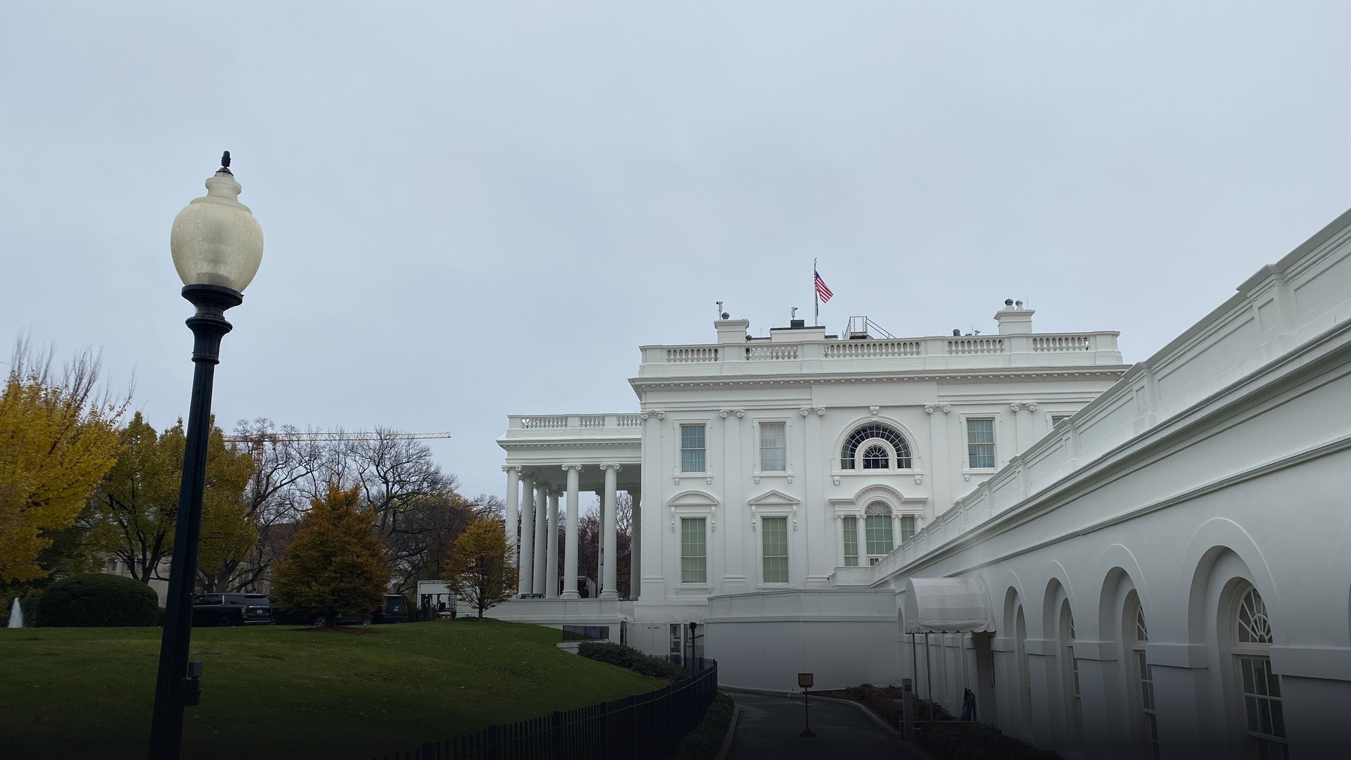 Exterior facade of the White House West Wing in Washington, D.C.