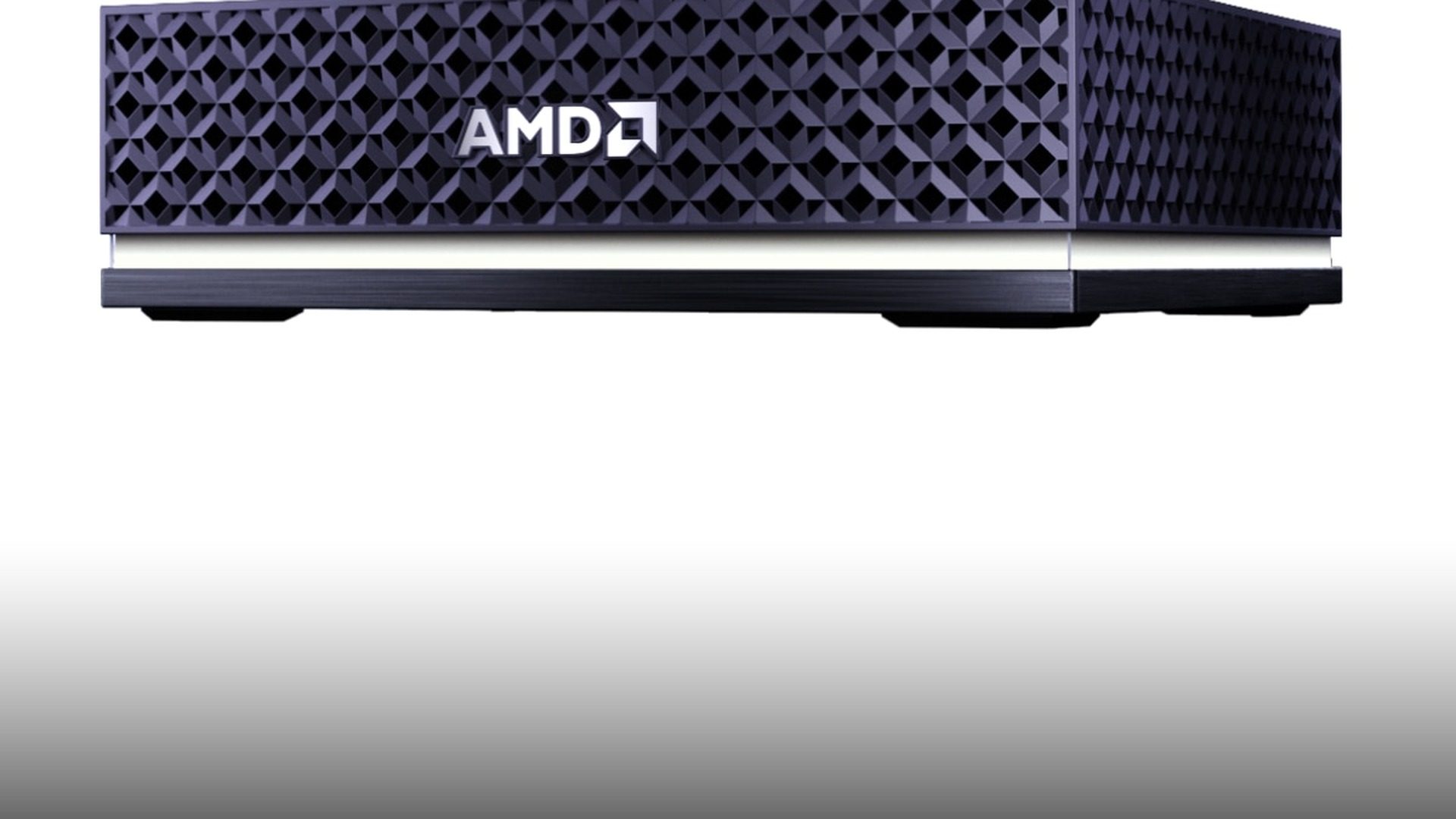 Official product render of AMD Ryzen AI processor architecture and developer computing platform.